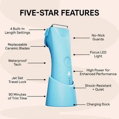 Meridian Plus Trimmer with Bonus Pouch: Optimal Grooming Solution