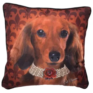 Penny the Red Doxie Pillow
