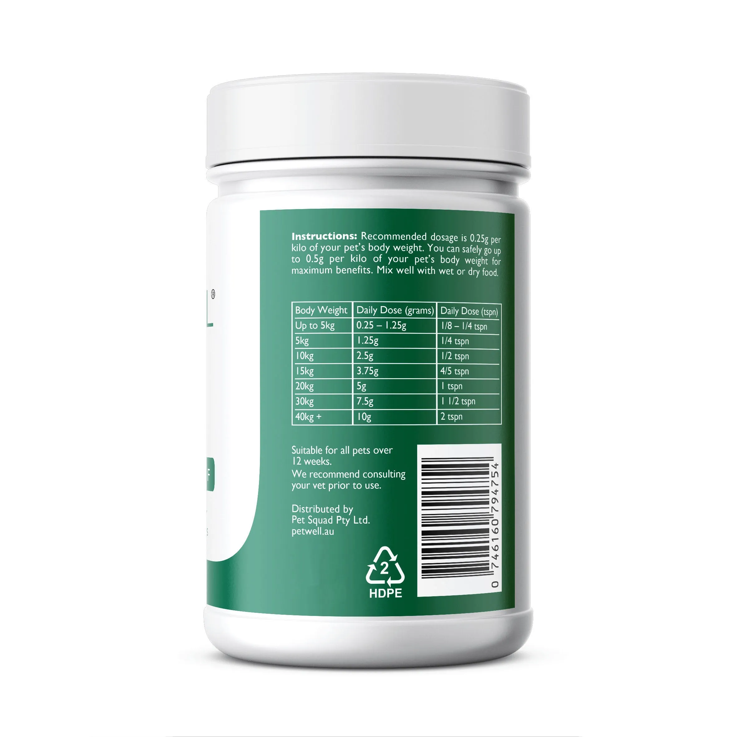 PetWell DIGEST - Digestion Relief Supplement   Treat Pack