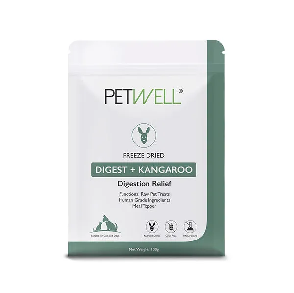 PetWell DIGEST - Digestion Relief Supplement   Treat Pack