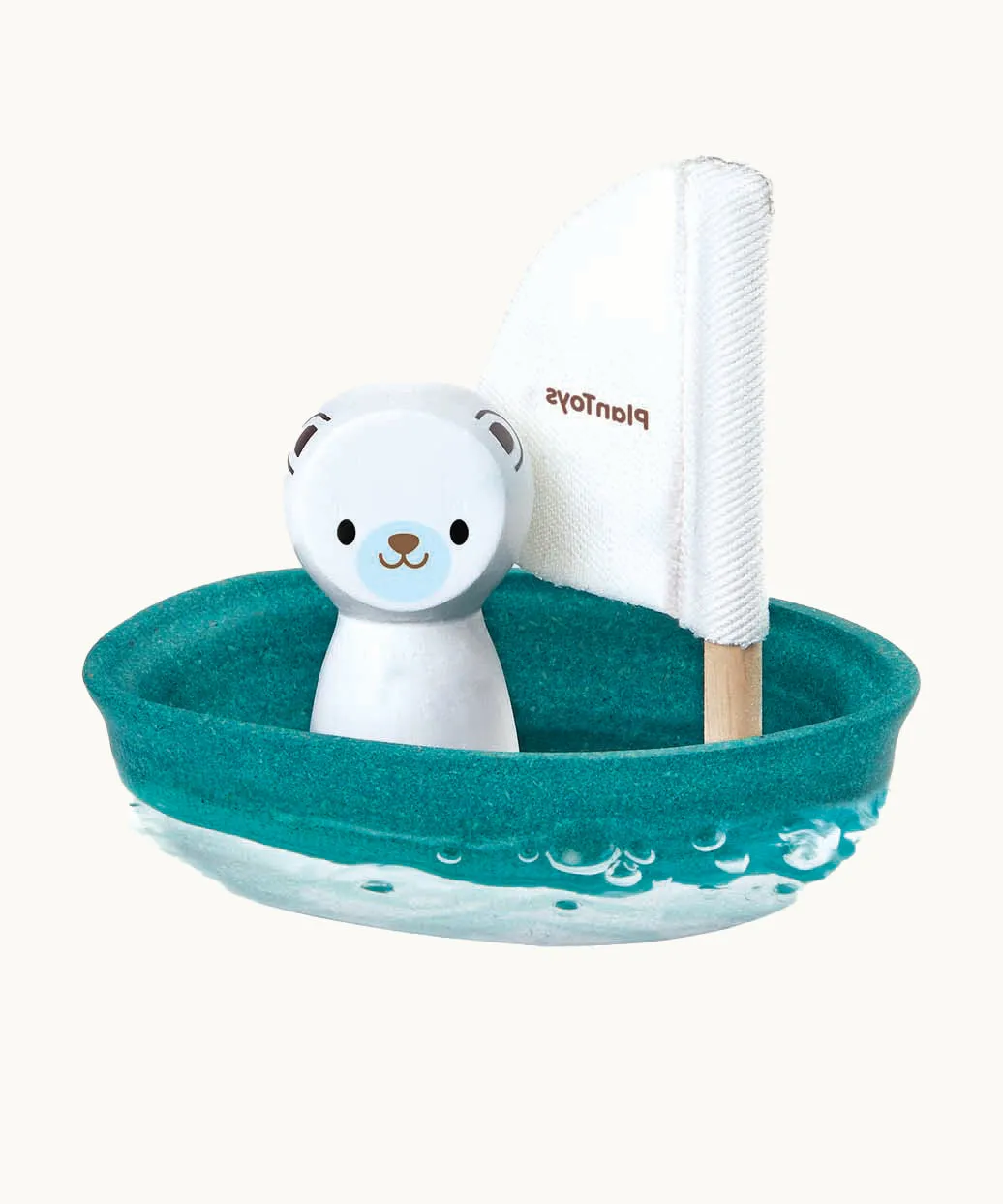 Plan Toys Polar Bear Sailing Boat