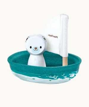 Plan Toys Polar Bear Sailing Boat