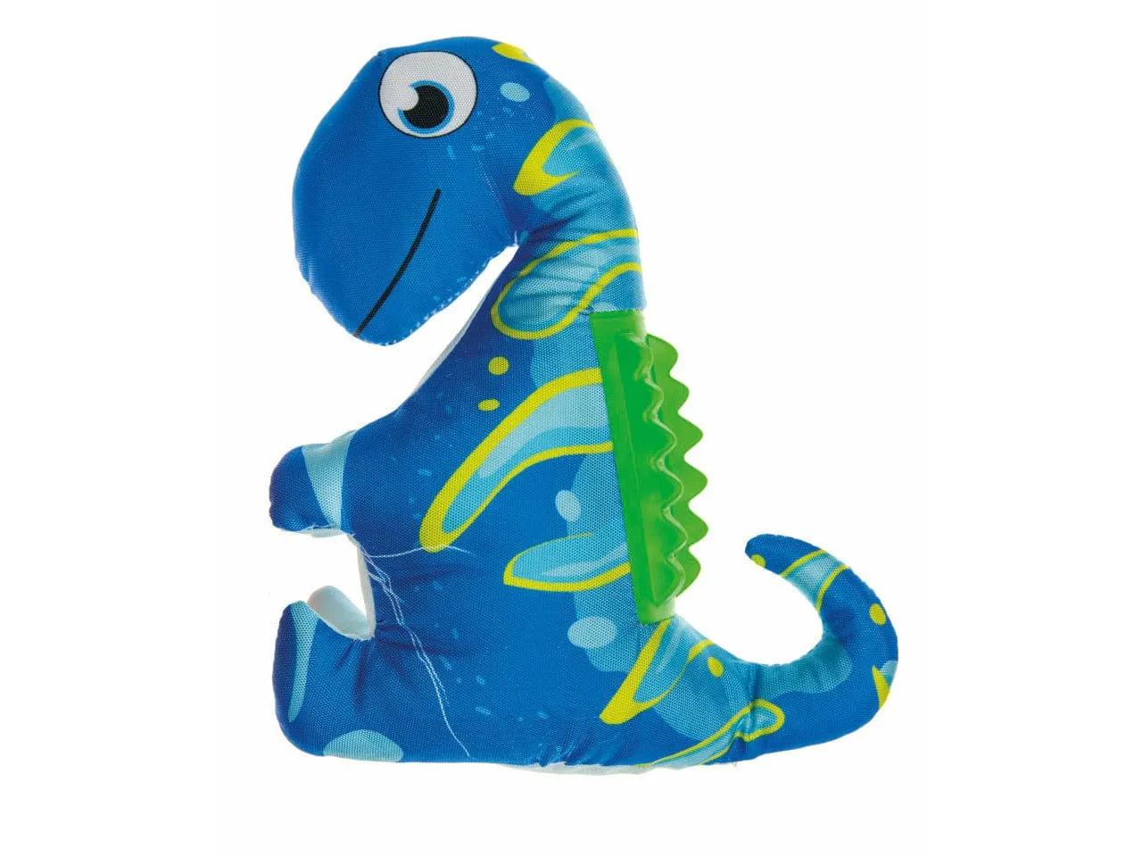 PLUSH SAURO WITH PLASTIC BACK 23,5X27 CM