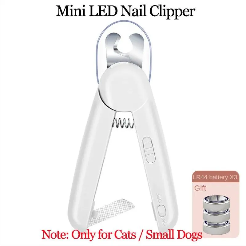 Precision LED Pet Nail Clippers