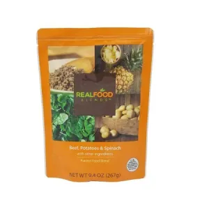 Real Food Blends Tube-Fed Meals Beef, Potatoes and Spinach
