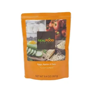 Real Food Blends Tube-Fed Meals, Eggs, Apples & Oats
