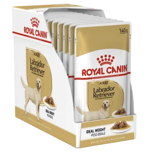 Royal Canin Labrador Retriever Wet Dog Food Pouches 140g x 10