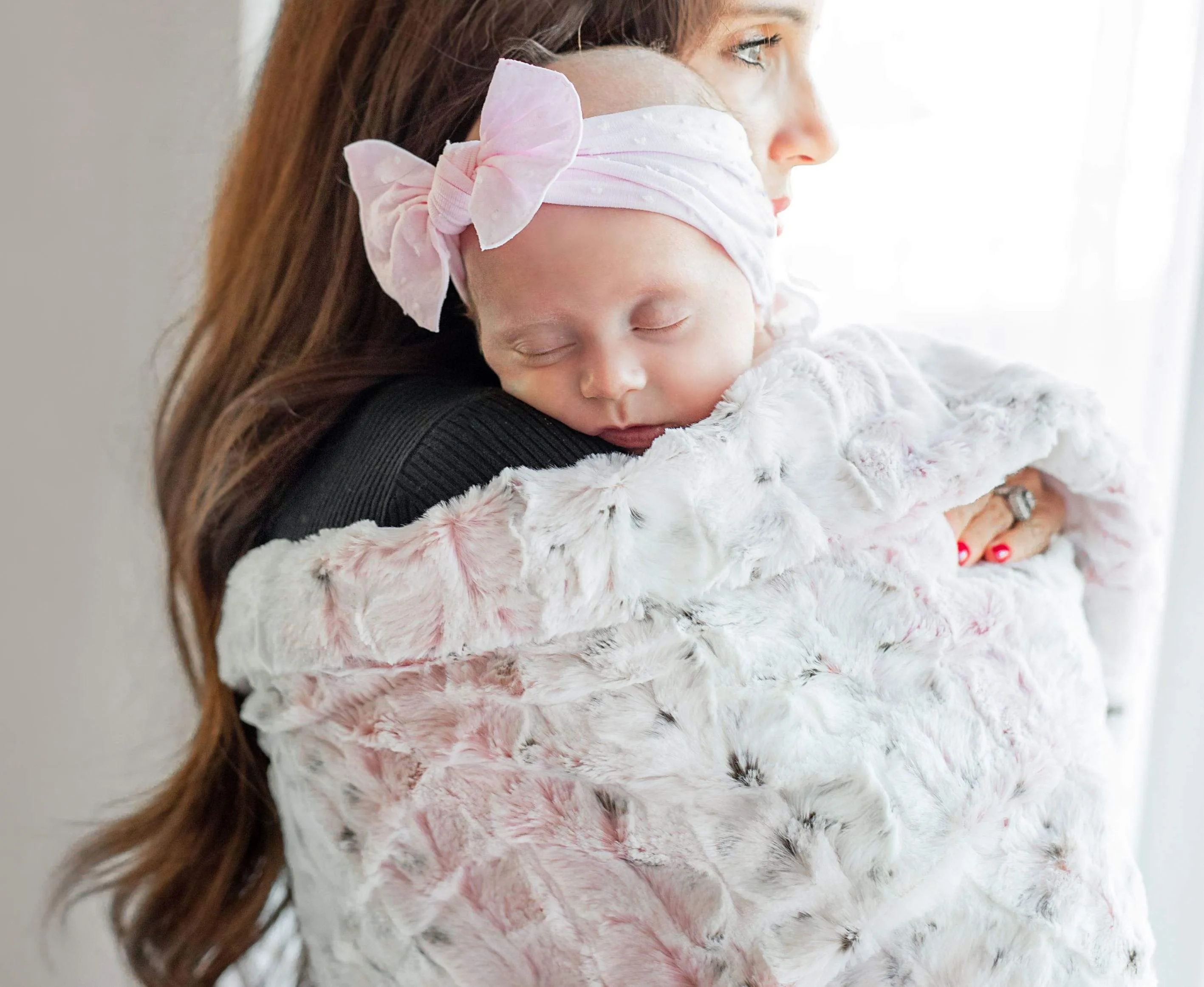 Sandra Pink Blanket