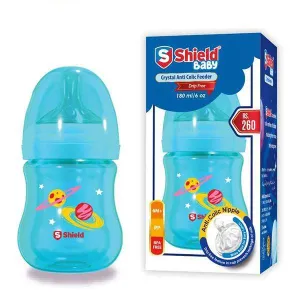 Shield Baby Crystal Anti Colic Feeder 180ml