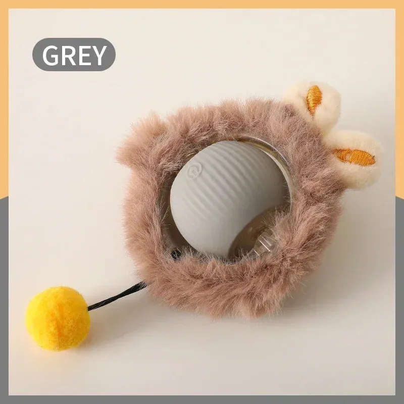 Smart Cat Toys Automatic Rolling Ball Fake Tail