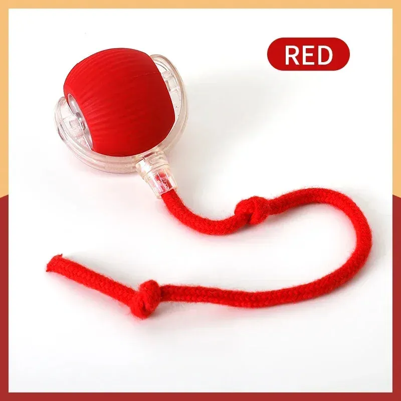 Smart Cat Toys Automatic Rolling Ball Fake Tail