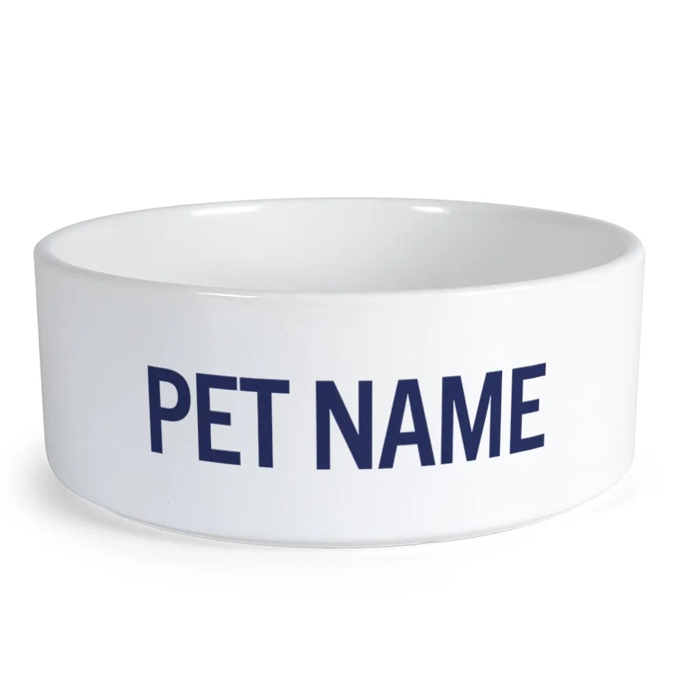 Snoopy Top Dog Personalized Large Pet Bowl