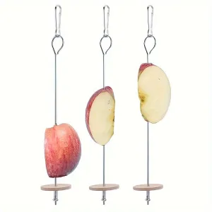 Stainless Steel Parrot Holder Feed and Entertain Your Bird