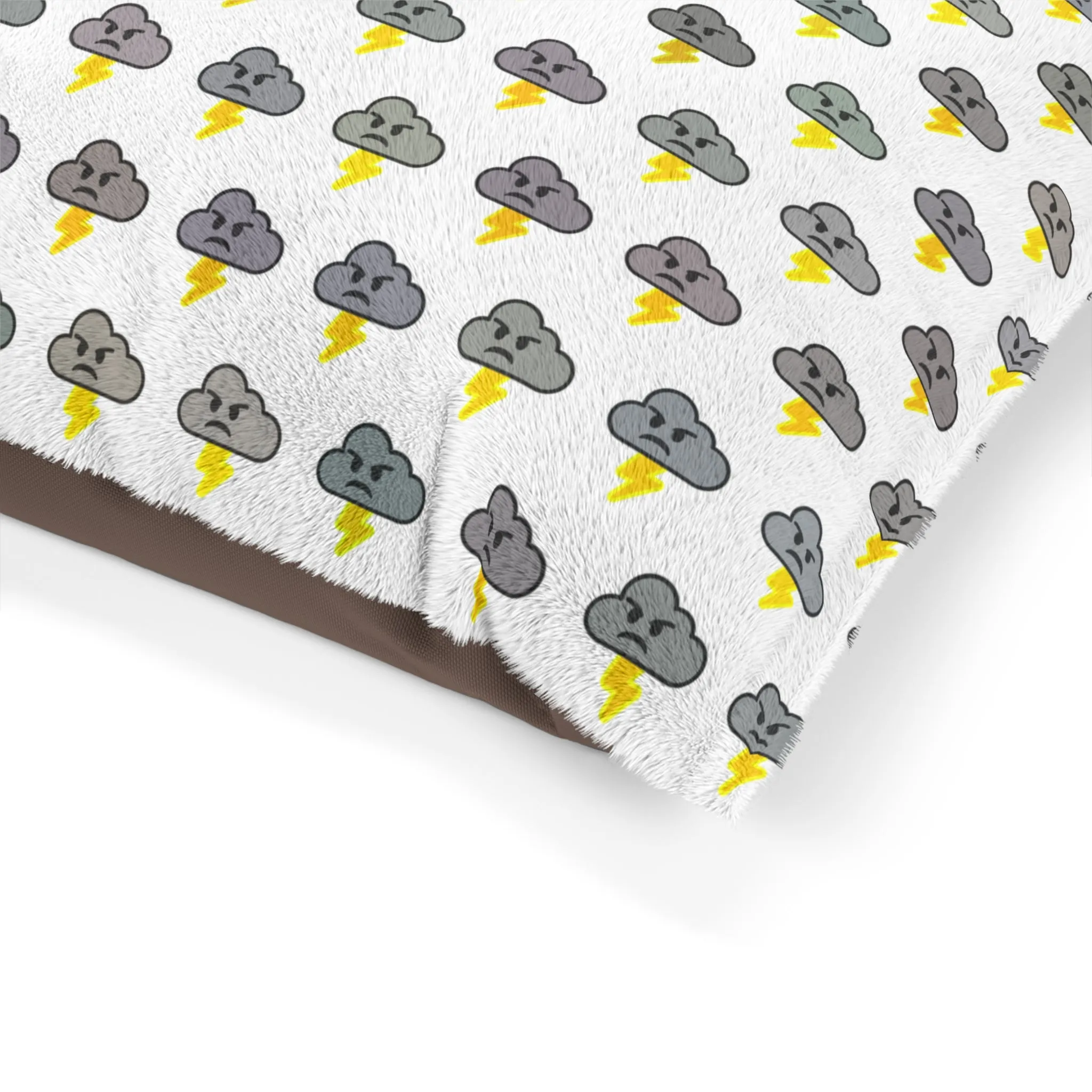Storm Emoji Pet Bed