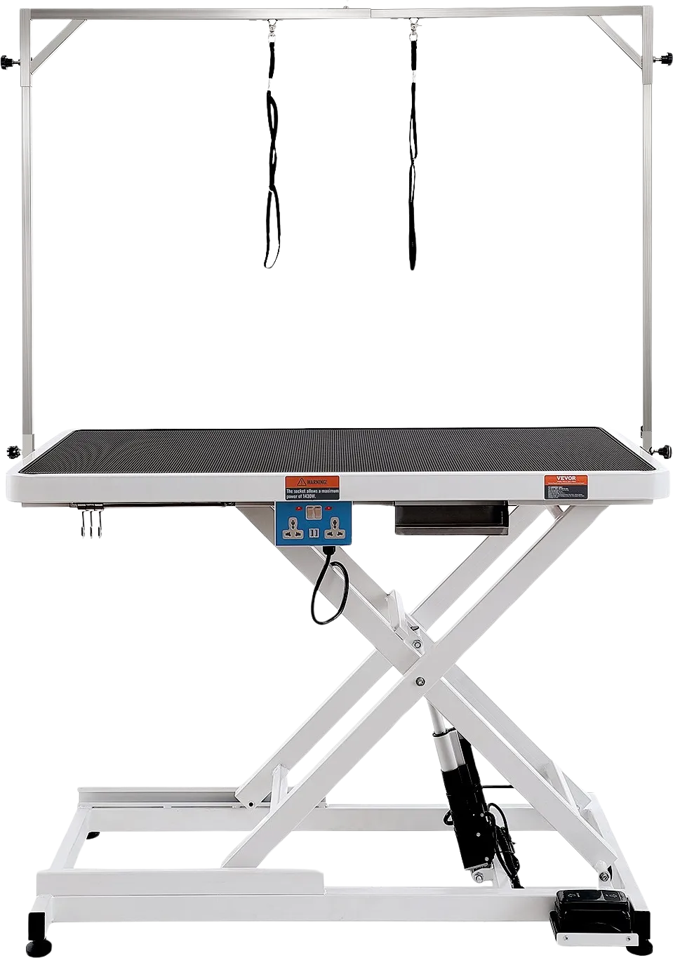 Vevor 50" Electric Pet Grooming Table Heavy Duty Height Adjustable Max Bearing 400 Lbs. New
