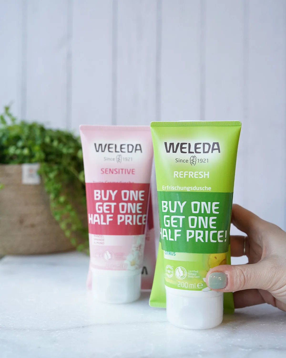Weleda Sensitive Almond Shower Gel 200ml - OFFER