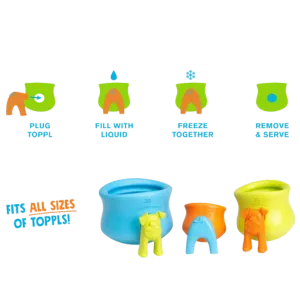 West Paw Design Toppl Stopper Dog Toy