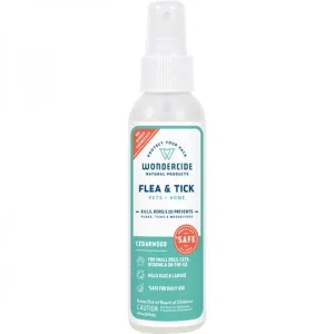 Wondercide Cedar Flea & Tick Spray for Pets & Home 4oz