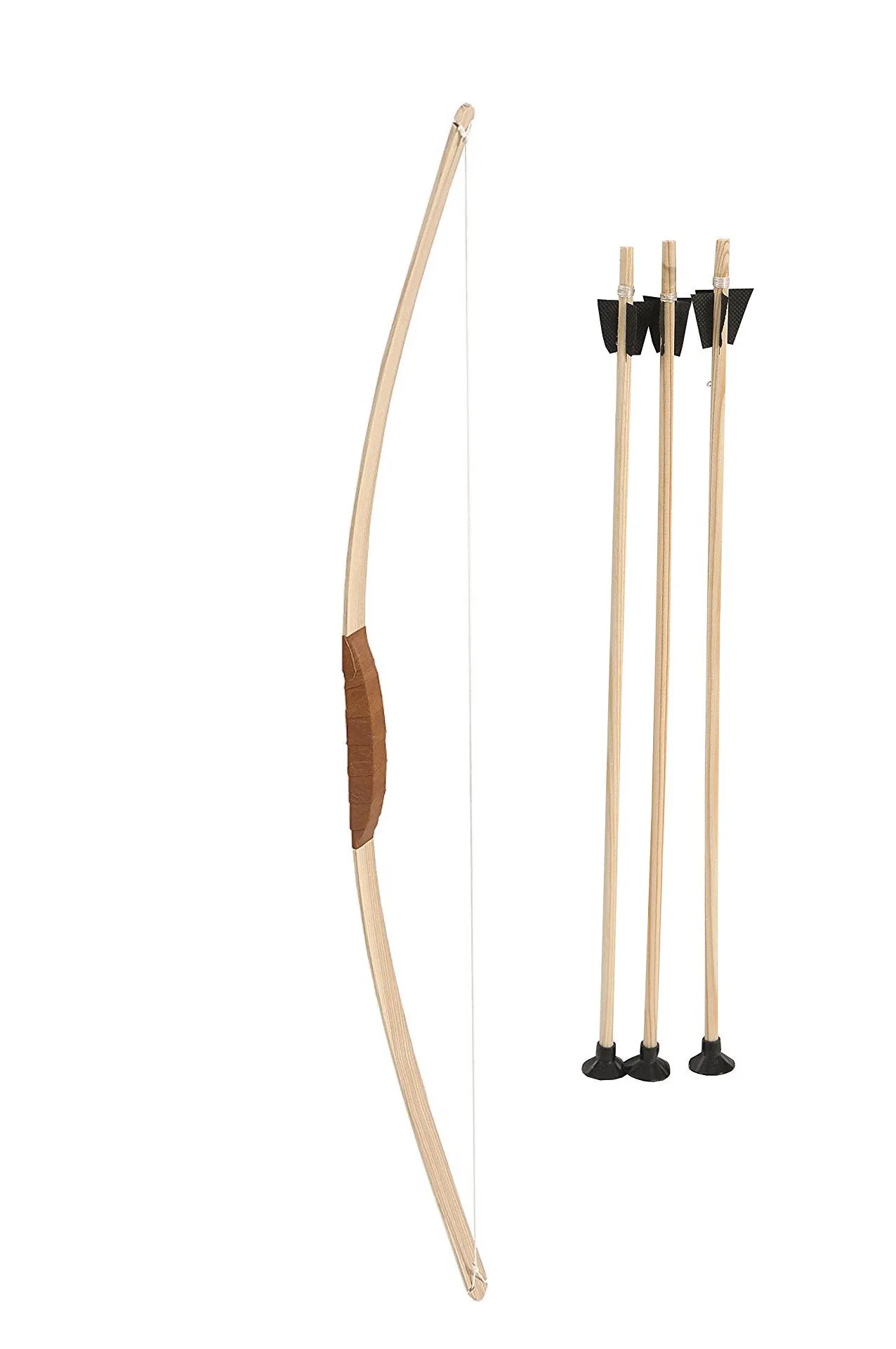 Wooden Bow and Arrow