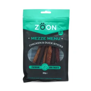 Zoon 95g Mezze Menu Chicken & Duck Sticks